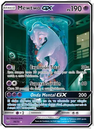 Mewtwo GX 78 – Leyendas Luminosas