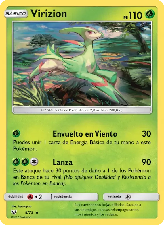 Virizion 8 – Leyendas Luminosas