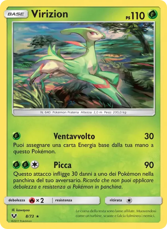 Virizion 8 – Leggende Iridescenti
