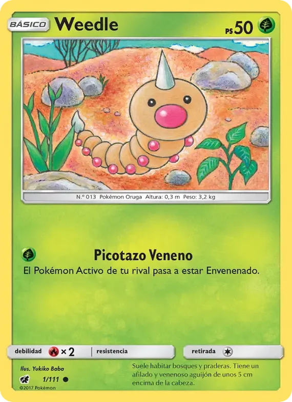 Weedle 1 – Invasión Carmesí