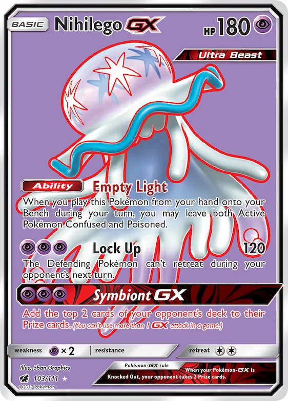 Nihilego-GX #103 – Crimson Invasion