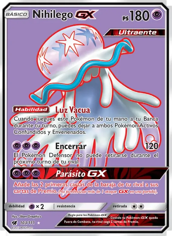 Nihilego GX 103 – Invasión Carmesí