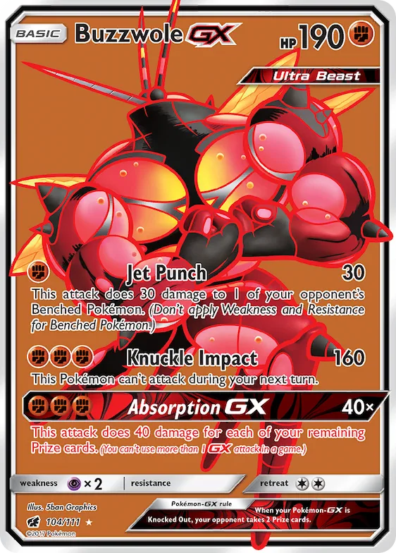Buzzwole-GX #104 – Crimson Invasion