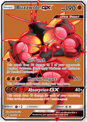 Buzzwole-GX #104 – Crimson Invasion
