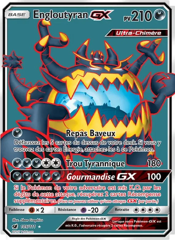 Engloutyran GX 105 – Invasion Carmin