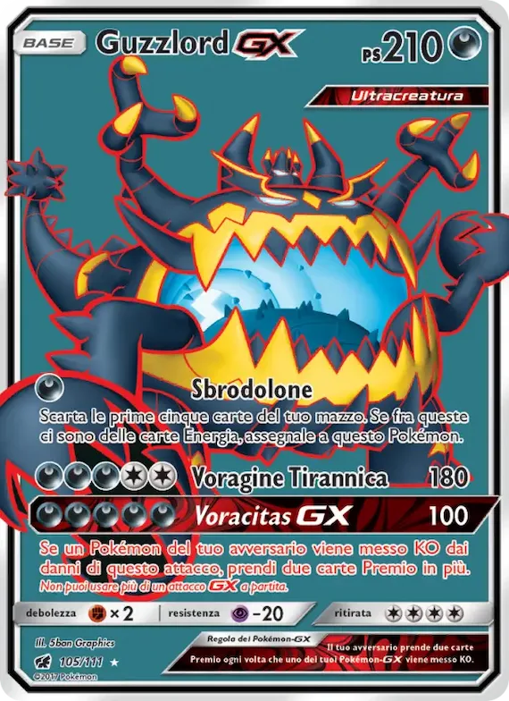 Guzzlord GX 105 – Invasione Scarlatta