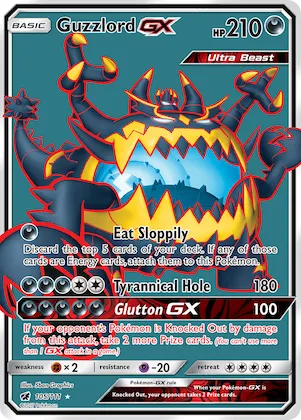 Guzzlord-GX #105 – Crimson Invasion