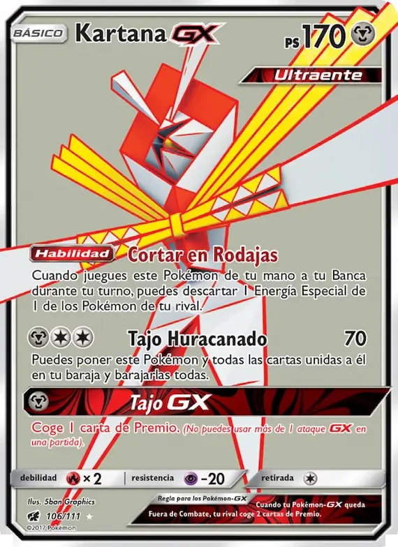 Kartana GX 106 – Invasión Carmesí