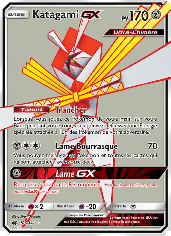 Katagami GX 106 – Invasion Carmin