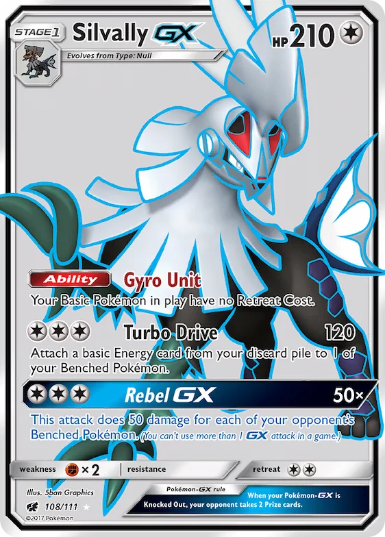 Silvally-GX #108 – Crimson Invasion