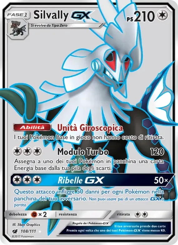 Silvally GX 108 – Invasione Scarlatta