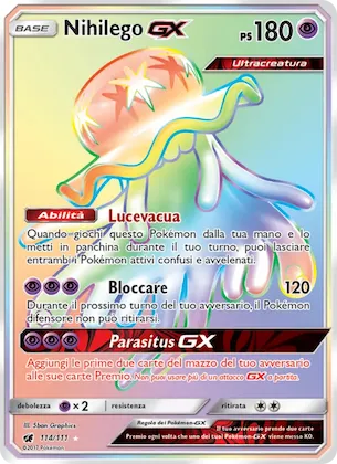 Nihilego GX 114 – Invasione Scarlatta