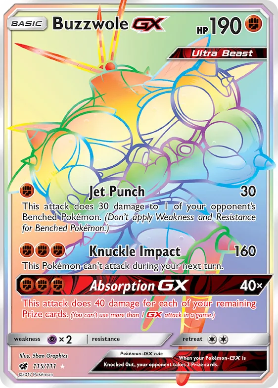 Buzzwole-GX #115 – Crimson Invasion