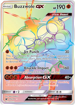 Buzzwole-GX #115 – Crimson Invasion