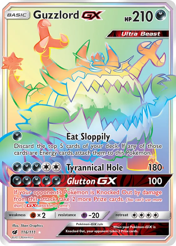 Guzzlord-GX #116 – Crimson Invasion