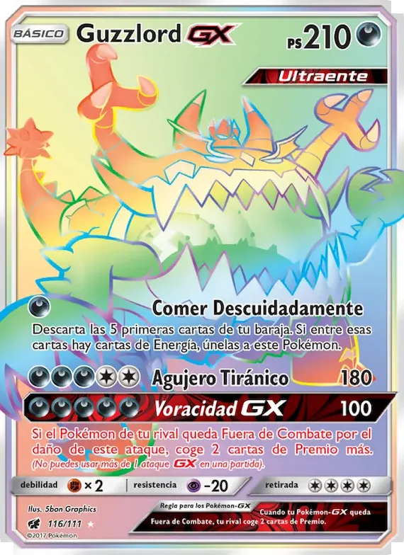 Guzzlord GX 116 – Invasión Carmesí