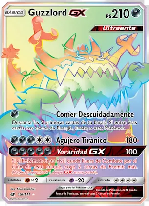 Guzzlord GX 116 – Invasión Carmesí