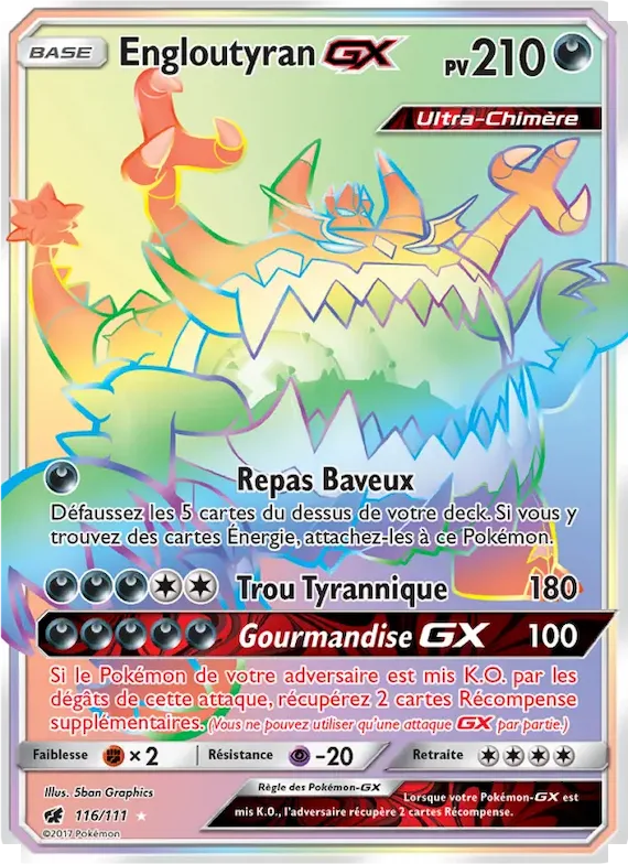 Engloutyran GX 116 – Invasion Carmin