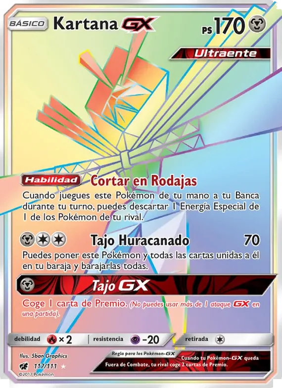 Kartana GX 117 – Invasión Carmesí