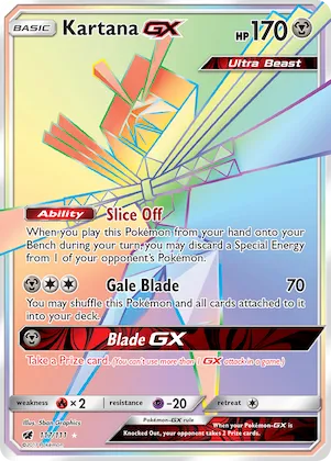 Kartana-GX #117 – Crimson Invasion
