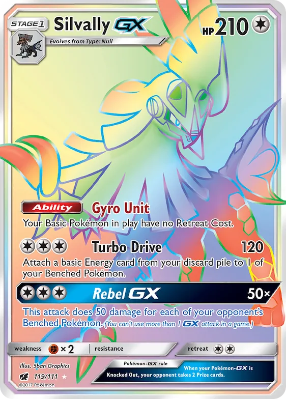 Silvally-GX #119 – Crimson Invasion