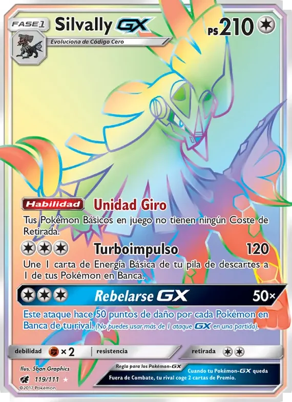 Silvally GX 119 – Invasión Carmesí
