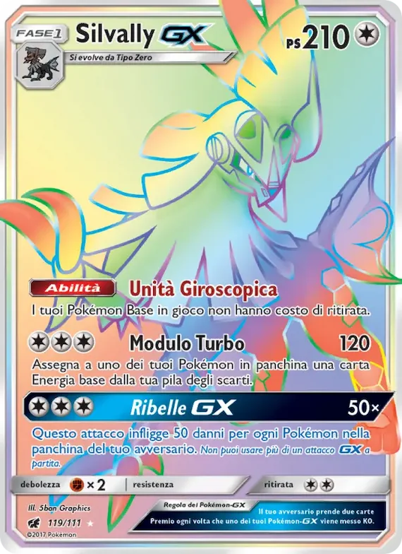 Silvally GX 119 – Invasione Scarlatta