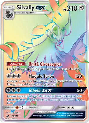 Silvally GX 119 – Invasione Scarlatta