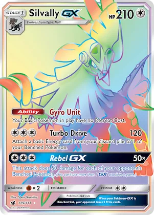 Silvally-GX #119 – Crimson Invasion