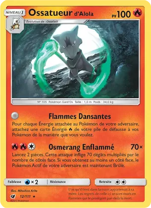 Ossatueur d’Alola n° 12 – Invasion Carmin