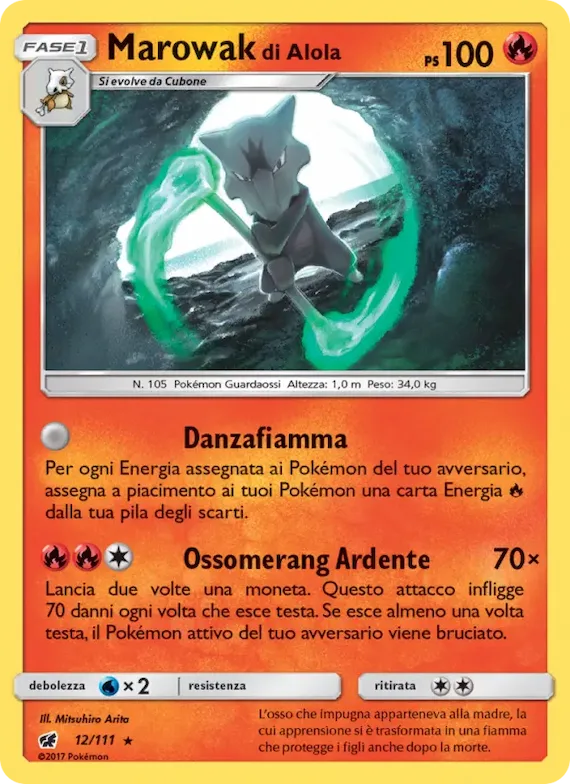 Marowak di Alola 12 – Invasione Scarlatta