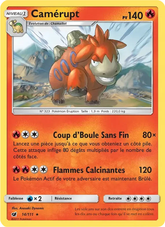 Camérupt 14 – Invasion Carmin