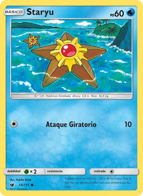 Staryu 15 – Invasión Carmesí