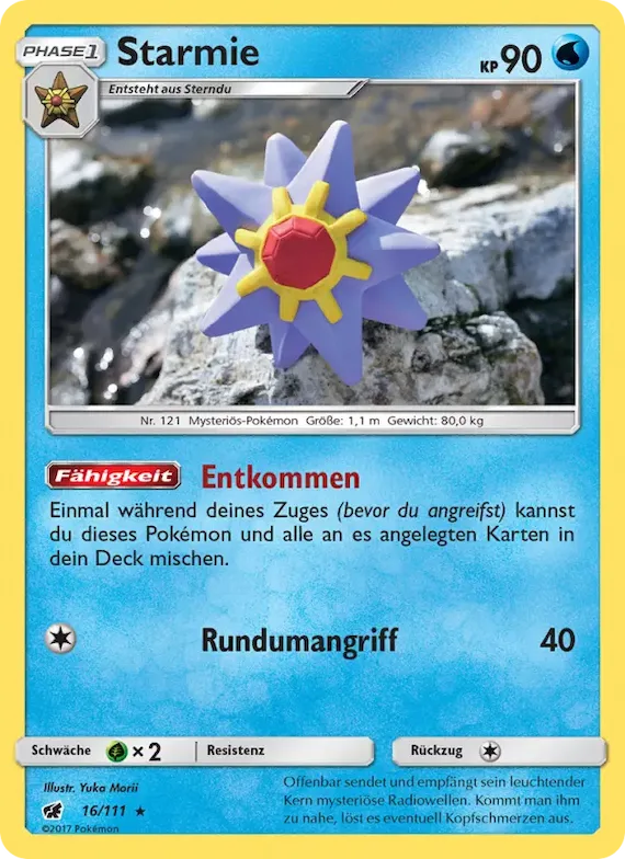 Starmie 16 – Aufziehen der Sturmröte
