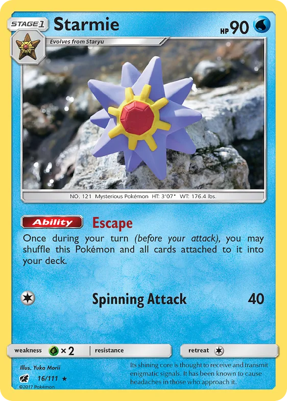 Starmie #16 – Crimson Invasion