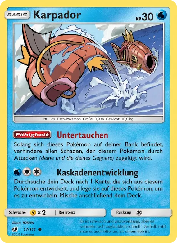 Karpador 17 – Aufziehen der Sturmröte