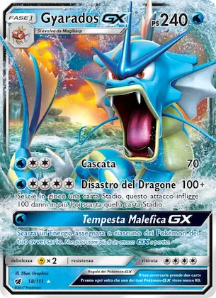 Gyarados GX 18 – Invasione Scarlatta