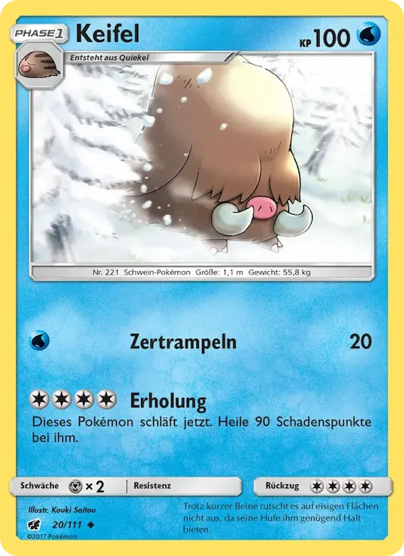 Keifel 20 – Aufziehen der Sturmröte