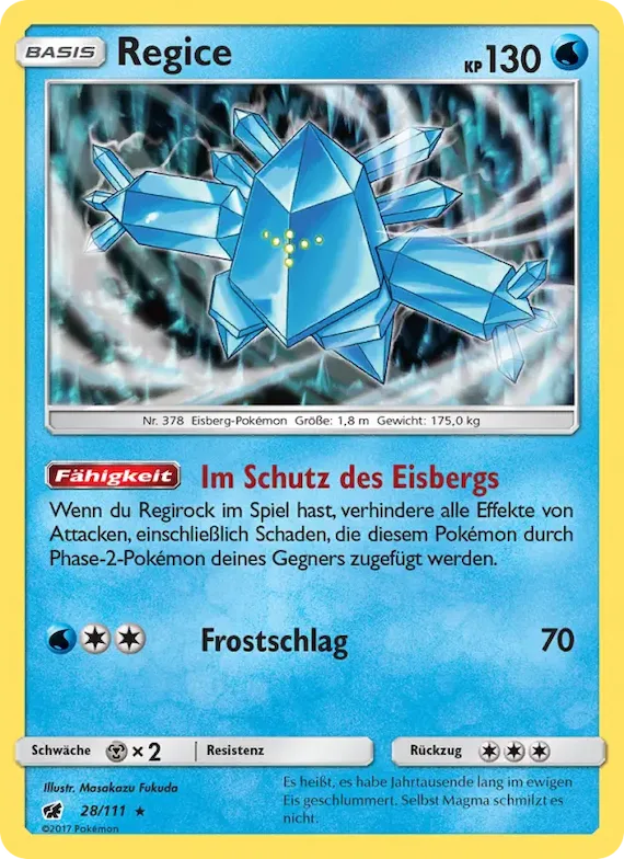 Regice 28 – Aufziehen der Sturmröte