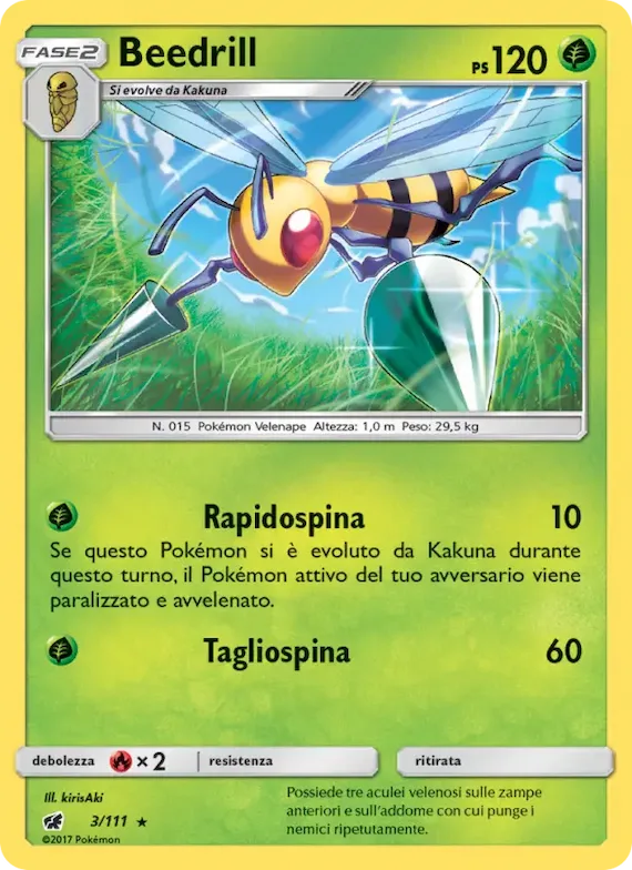 Beedrill 3 – Invasione Scarlatta