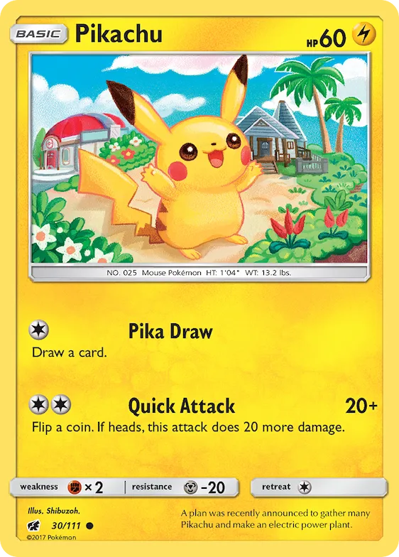 Pikachu #30 – Crimson Invasion