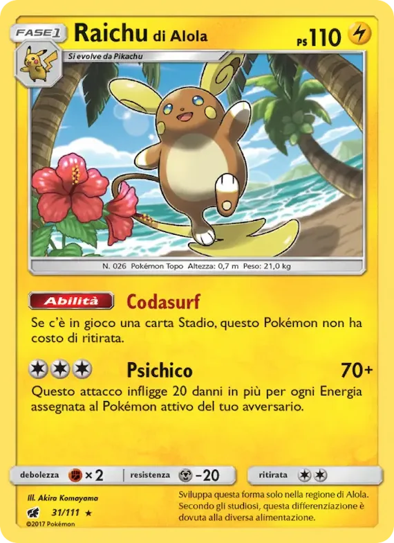 Raichu di Alola 31 – Invasione Scarlatta
