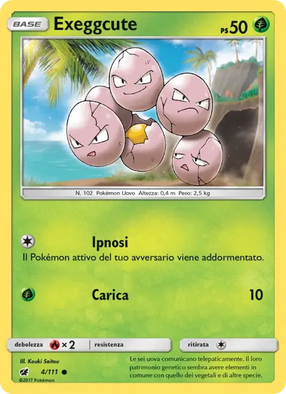 Exeggcute 4 – Invasione Scarlatta