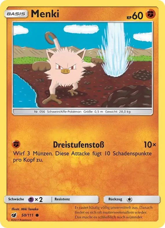 Menki 50 – Aufziehen der Sturmröte