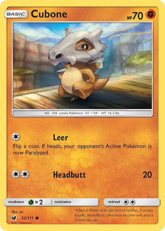 Cubone #52 – Crimson Invasion