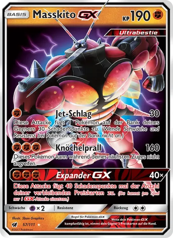 Masskito GX 57 – Aufziehen der Sturmröte