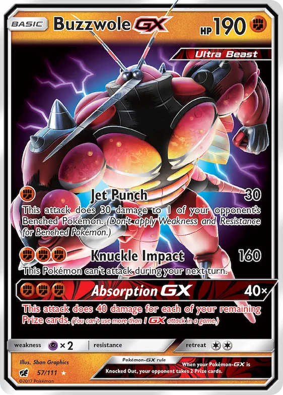 Buzzwole-GX #57 – Crimson Invasion