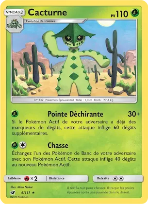 Cacturne n° 6 – Invasion Carmin