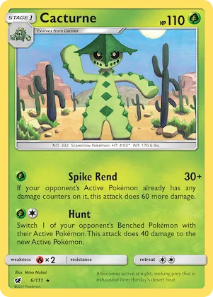 Cacturne #6 – Crimson Invasion