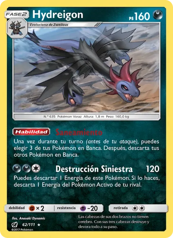 Hydreigon 62 – Invasión Carmesí